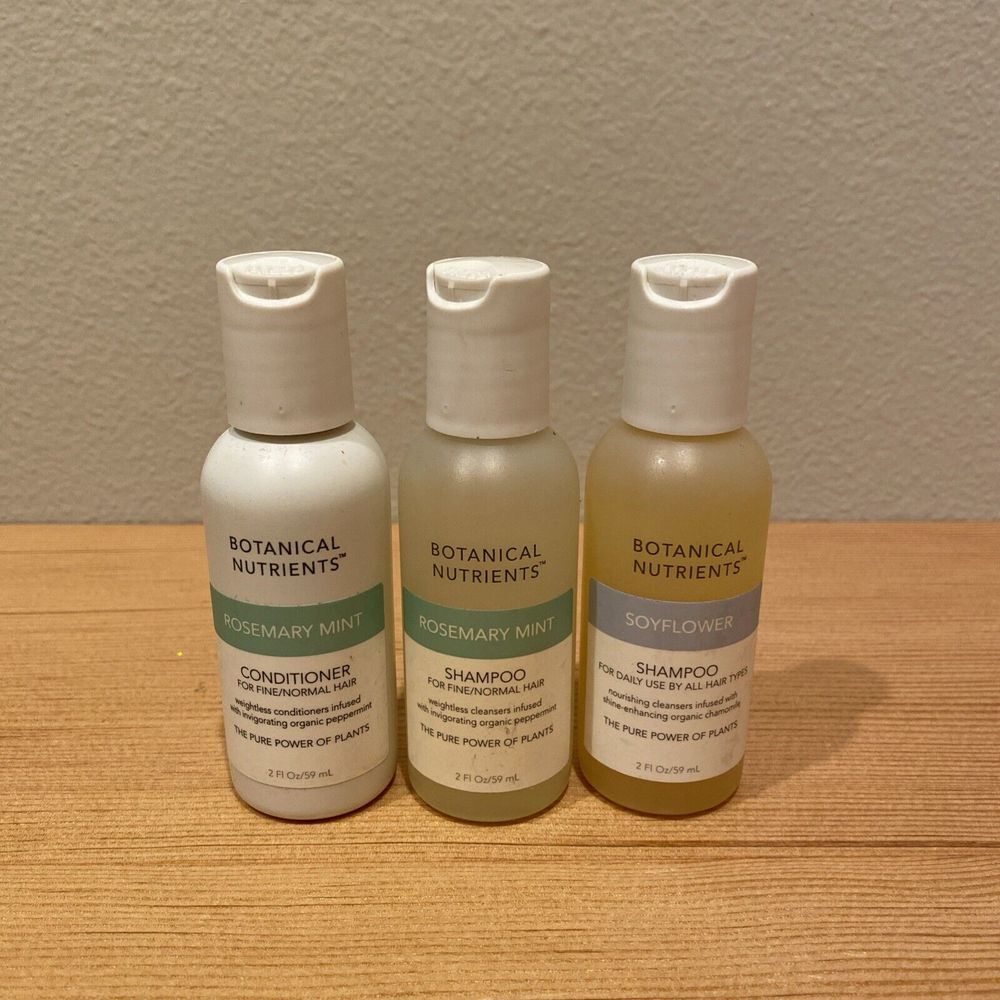 Vintage Bath And Body Works Botanical Nutrients Rosemary Mint Soyflower